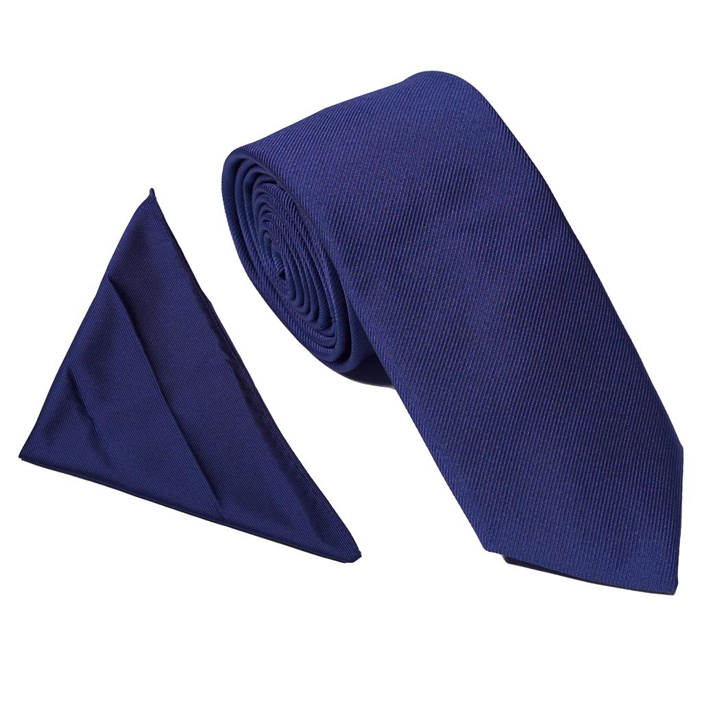 SPECIAL OFFER -PLAIN POLY TWILL TIE SET - AIRFORCE