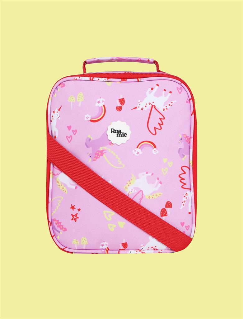 ROAMIE insulated kids school lunch bag in Unicorn