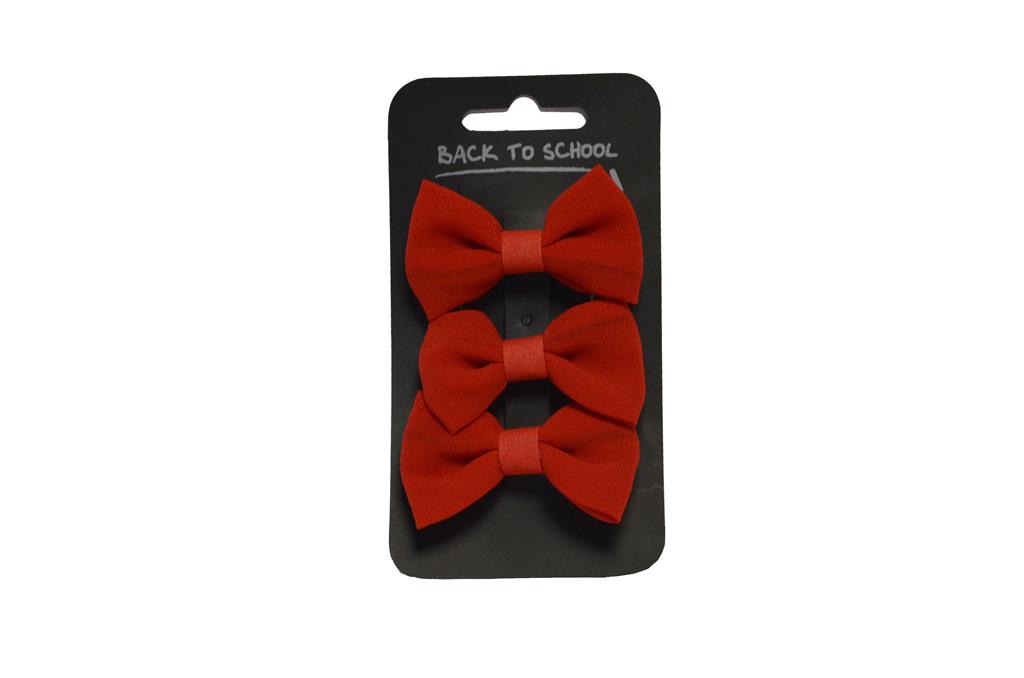 3 PACK OF HAIR BOWS