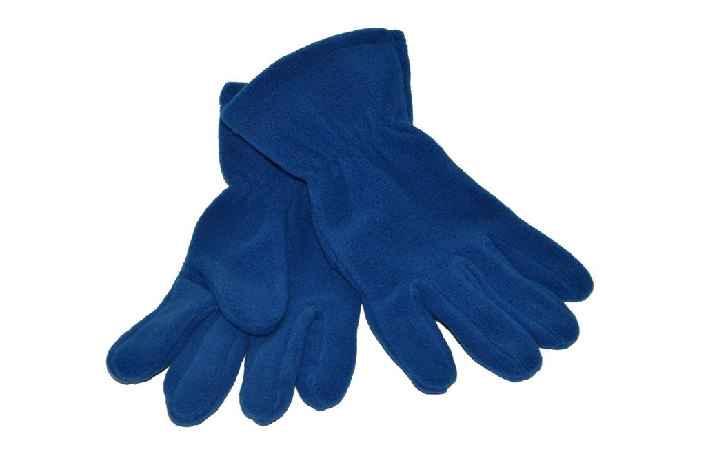 FLEECE GLOVES - ROYAL