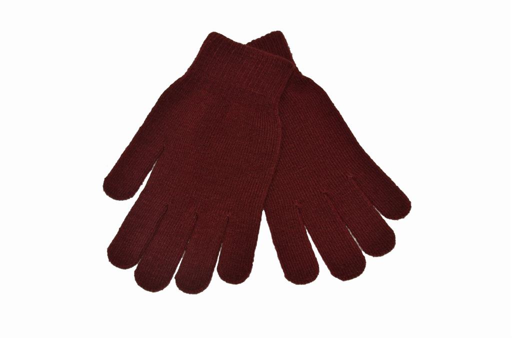 STRETCH GLOVES - MAROON