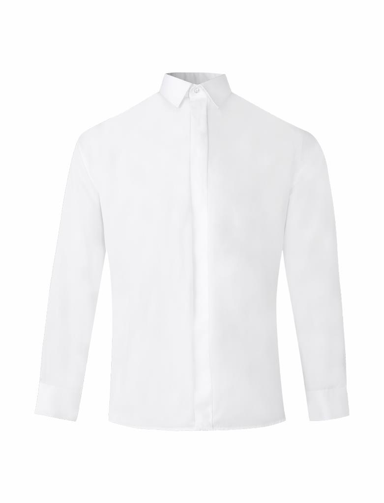 MENS SLIM FIT FLY FRONT SHIRT