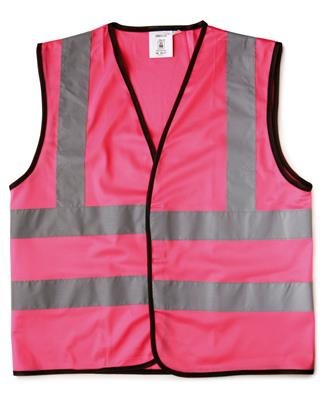 SAFETY WAISTCOAT - CHILD (XXS) - 3/6YR - PINK