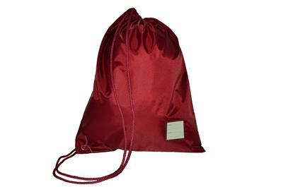 SIDE DRAWSTRING BAG - MAROON