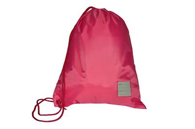 SIDE DRAWSTRING BAG - FLO PINK