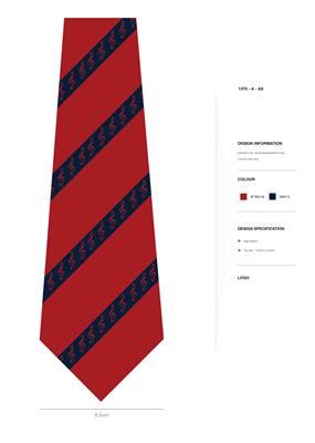 NEW BEACON MIDDLE SCH CHOIR 48" JACQUARD TIE