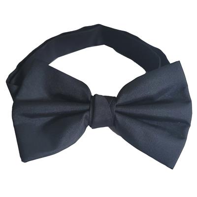 SATIN BOW TIE (PACK OF 10) - BLACK