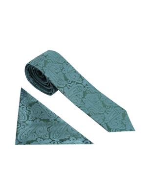 WEDDING PAISLEY SET - AQUATIC TEAL
