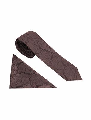 WEDDING PAISLEY SET - CAPPUCCINO