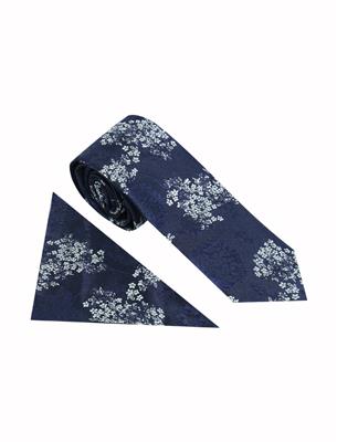 JAPANESE FLORAL TIE SET