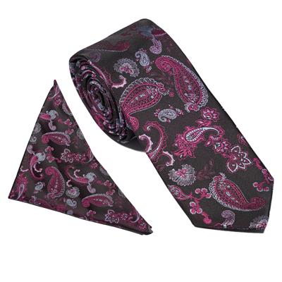 STRONG PAISLEY TIE SET