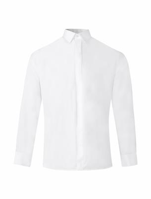 MENS SLIM FIT FLY FRONT SHIRT