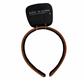 JERSEY HAIRBAND 15MM - BROWN