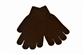 STRETCH GLOVES - 12+ - BROWN