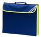 HI-VIZ EXPANDABLE BOOKBAG - ROYAL