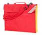 DESPATCH BAG - RED/GOLD