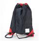 GYMBAG - NAVY/RED