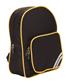 INFANT BACKPACK - BLACK/GOLD