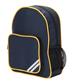 INFANT BACKPACK - NAVY/GOLD