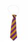 BS85 PURPLE/GOLD TIE ELASTIC