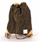 GYMBAG - BROWN/GOLD