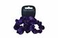 4 PACK VELVET SCRUNCHIE - PURPLE