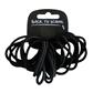 25 X ENDLESS ELASTICS - BLACK