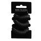 3 HAIR COILS - BLACK