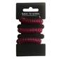 3 HAIR COILS - MAROON