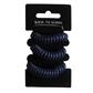 3 HAIR COILS - NAVY