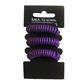 3 HAIR COILS - PURPLE