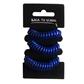 3 HAIR COILS - ROYAL