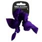 2 BOW (EAR) SCRUNCHIES - PURPLE