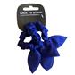 2 BOW (EAR) SCRUNCHIES - ROYAL