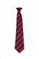 ECO BS58 NAVY/RED CLIP-ON TIE 16" X 2.75"
