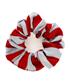 ECO BS67 RED/WHITE SCRUNCHIE               