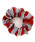 ECO BS69 SCARLET/SILVER SCRUNCHIE          