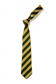 ECO BS74 GREEN/GOLD CLIP-ON TIE 16" X 2.75"