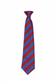 ECO BS80 RED/ROYAL CLIP-ON TIE 16" X 2.75"