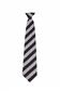 ECO BS54 BLACK/WHITE CLIP-ON TIE 16" X 2.75"