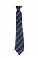 ECO DS102 NAVY/LT BLUE CLIP-ON TIE 16" X 2.75"