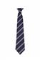 ECO DS103 NAVY/WHITE CLIP-ON TIE 16" X 2.75"