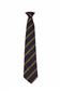 ECO DS104 NAVY/GOLD CLIP-ON TIE 16" X 2.75"
