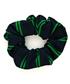 ECO DS118 NAVY/GREEN SCRUNCHIE             