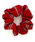 ECO DS129 RED/GREY SCRUNCHIE               