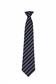 ECO TS3 NAVY/WHITE CLIP-ON TIE 14" X 2.75"