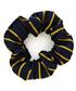 ECO TS4 NAVY/GOLD SCRUNCHIE                