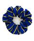 ECO TS28 ROYAL/GOLD SCRUNCHIE              