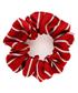 ECO TS29 RED/SILVER SCRUNCHIE              