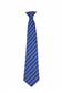 ECO TS30 ROYAL/SILVER CLIP-ON TIE 14" X 2.75"